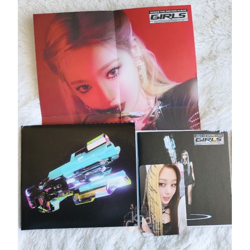 [READY FULLSET UNSEALED] Aespa Girls digipack Winter Armamenter Giselle photocard