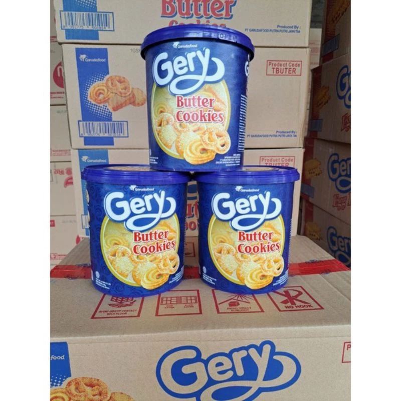 

Gery Butter Cookies 300gr/Gery Wafer Roll & Extrudat 300gr