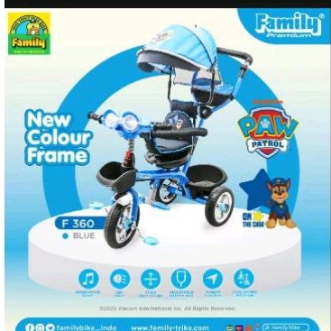 Sepeda Anak Roda Tiga Family F 360