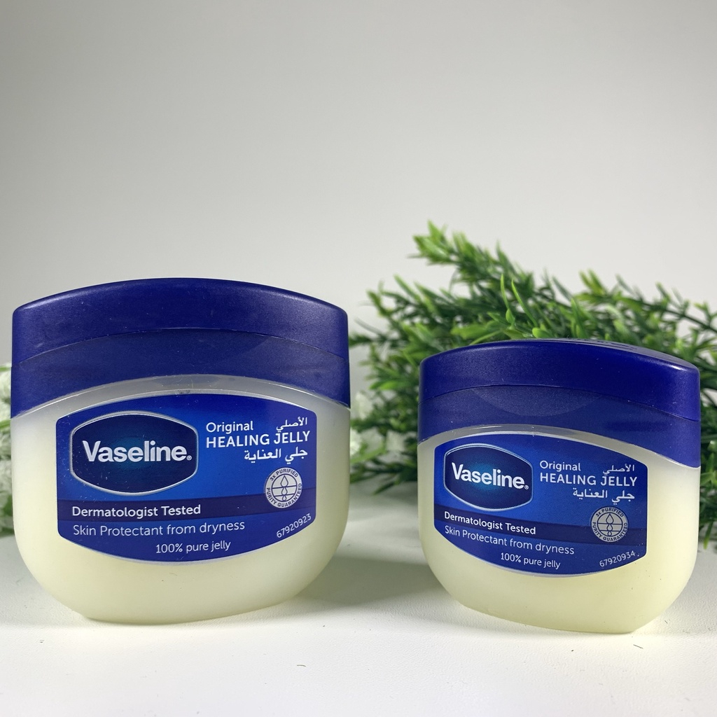vaseline petroleum jelly original asli arab saudi/pelembab wajah aman alami ampuh bpom/lip balm bibi