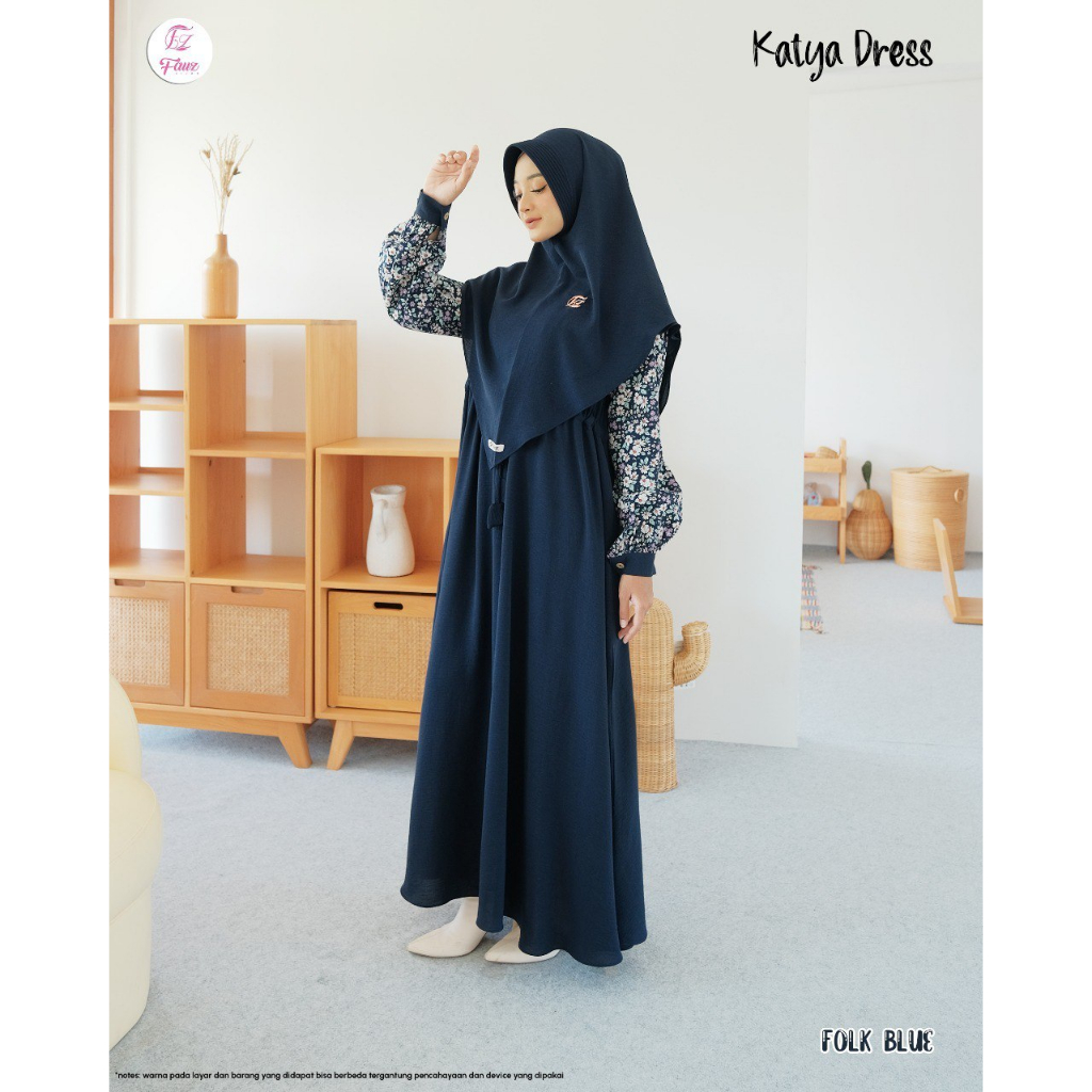 Katya Dress by Fauz hijab / gamis / dress cantik / gamis cantik / gamis katya / dress katya / fauz h