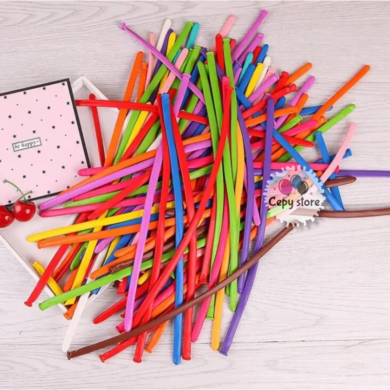 Balon Latex Pentil Doff / Balon Latex Twist Ecer