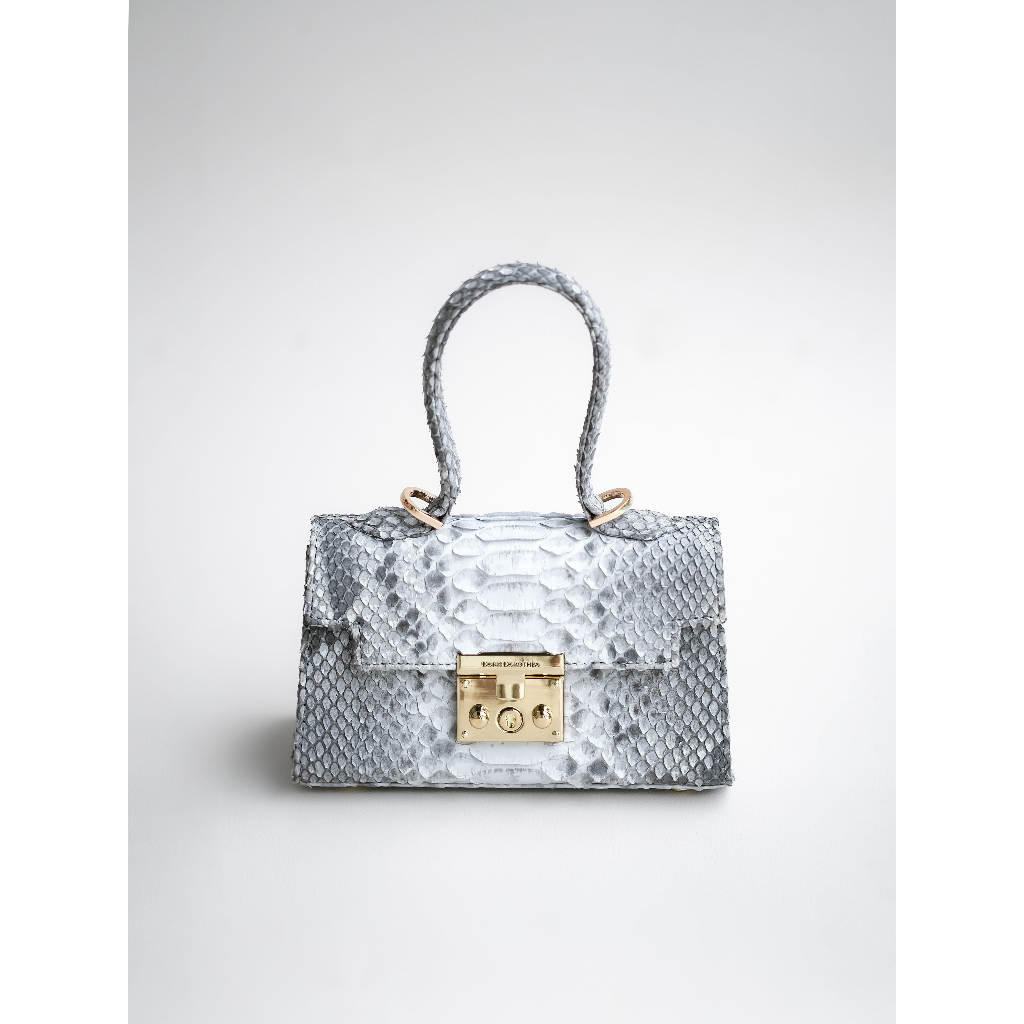 Emily Python Series - Natural Reticulatus - Handbag Doris Dorothea