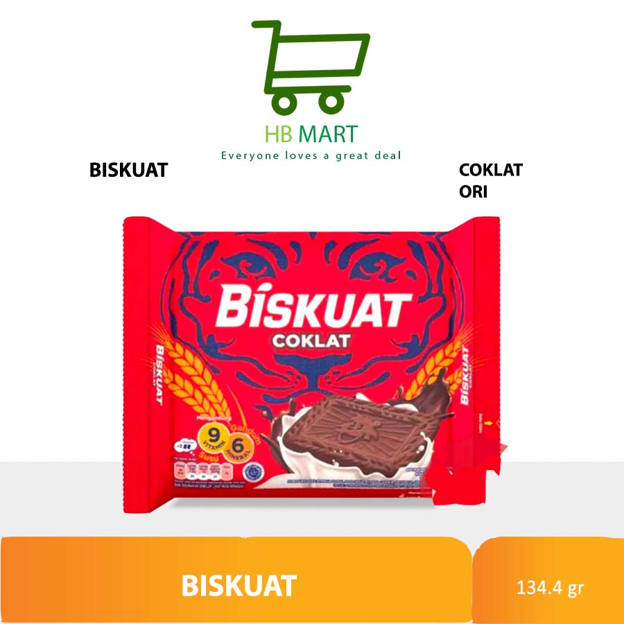 

BISKUIT BISKUAT RASA COKLAT / ORIGINAL 121GR