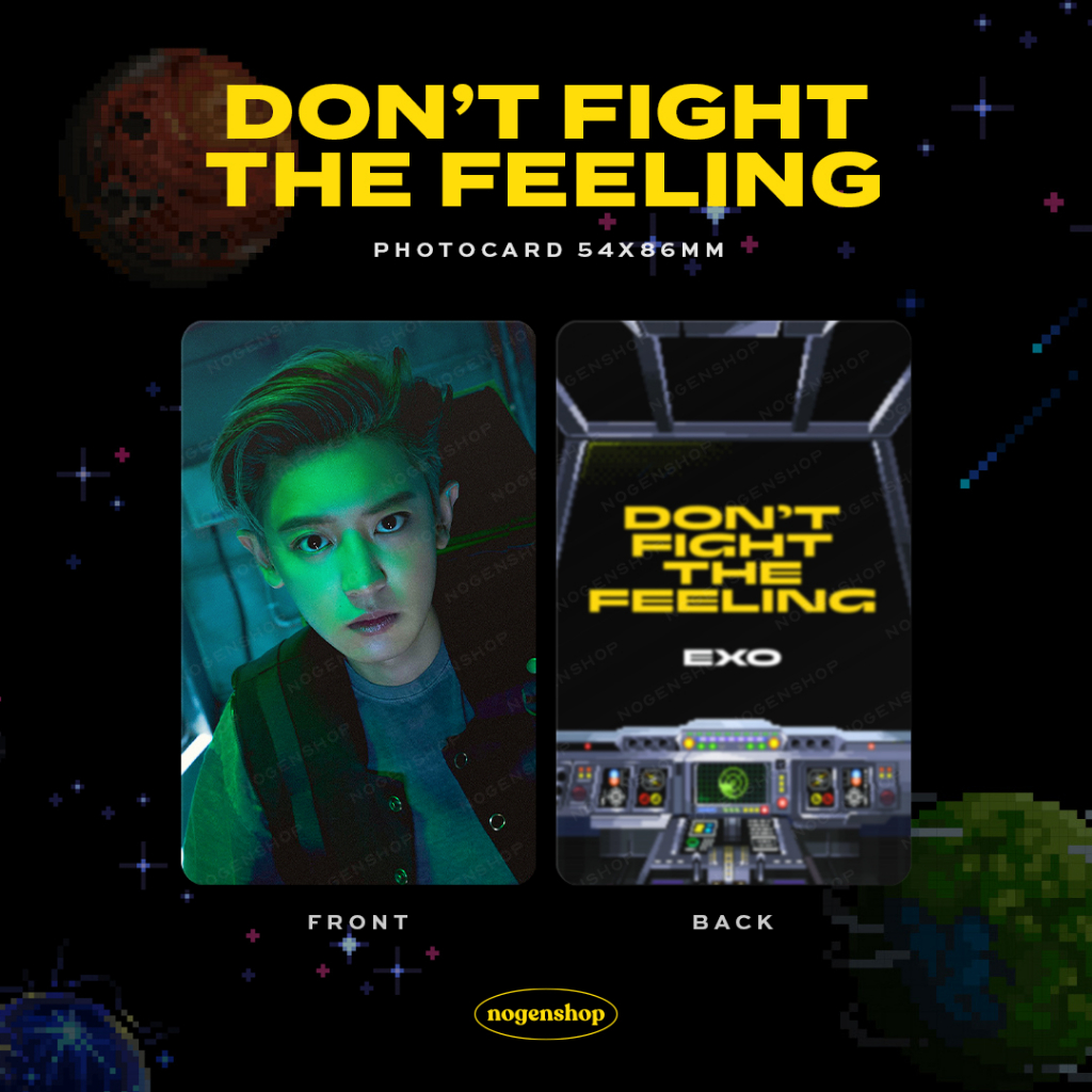 [UNOFFICIAL] PHOTOCARD PC EXO DON'T FIGHT THE FEELING / DFTF [FANMADE]