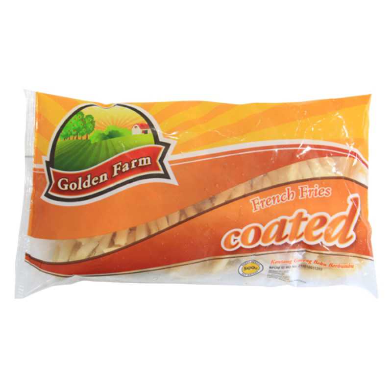 

Golden Farm Coated French Fries Kentang goreng Lapis