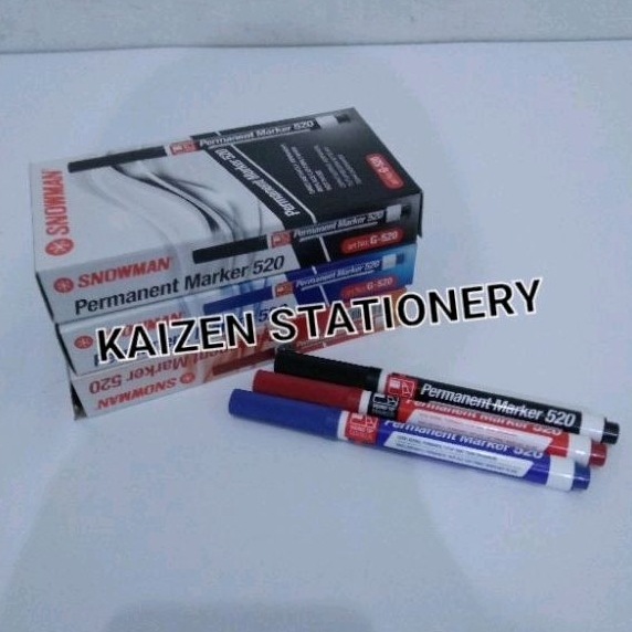 

SPIDOL SNOWMAN PERMANENT MARKER 520
