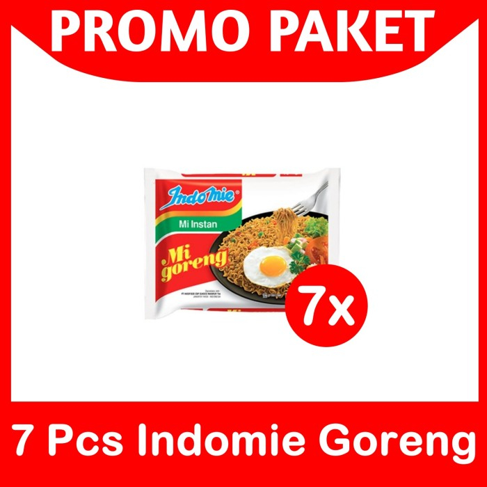 

Indomie goreng paket banded 7 pcs