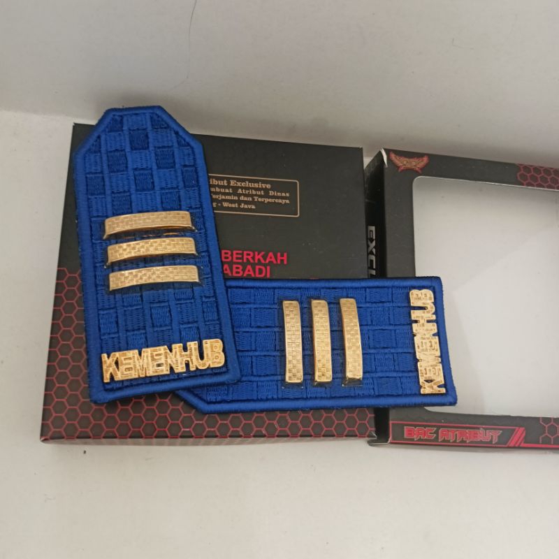 Pangkat Pdu kemenhub 3C Bordir