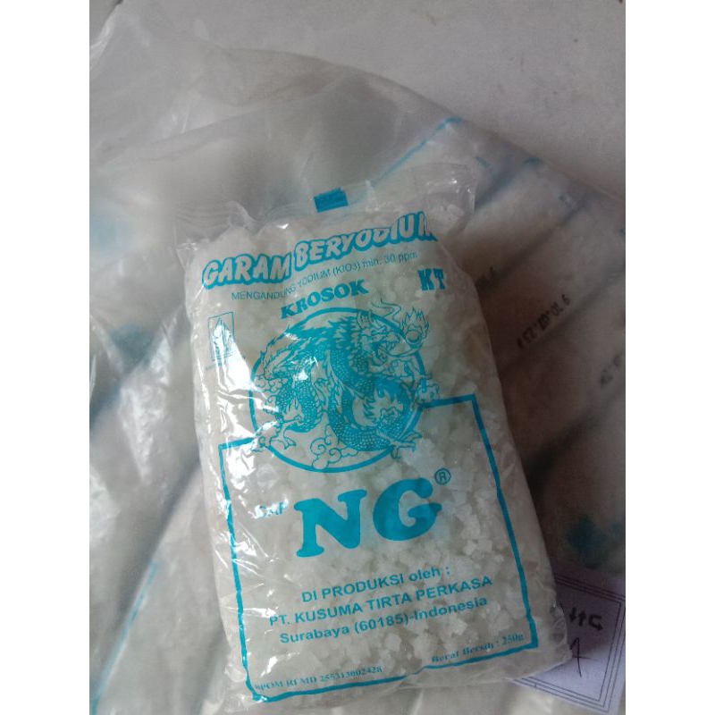 

Garam Kasar 250 Gram Beryodium