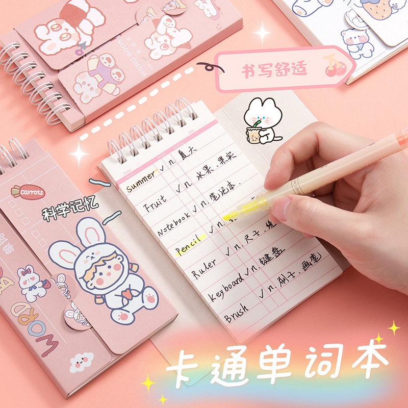 

(clashop)NOTEBOOK MINI RING PANJANG BUKU CATATAN PANJANG DIARY BOOK