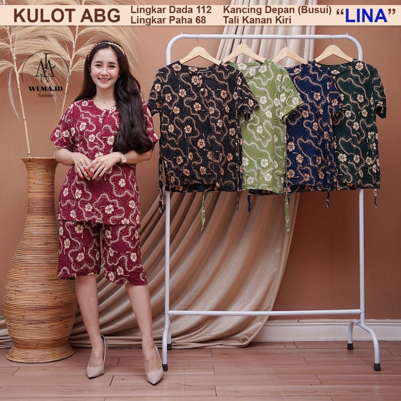 SETELAN BATIK BAJU TIDUR / ONE SET WANITA