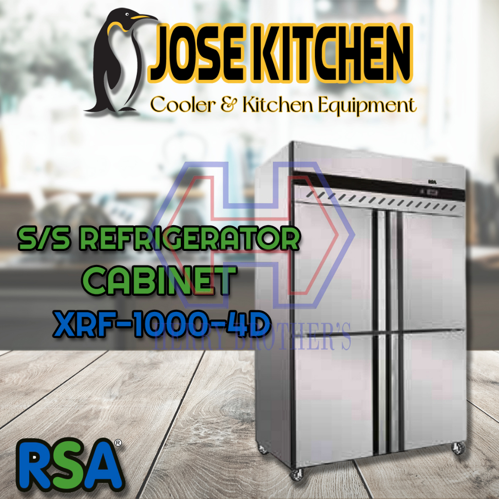 RSA S/S UPRIGHT FREEZER XRF-1000-4D / XRF10004D
