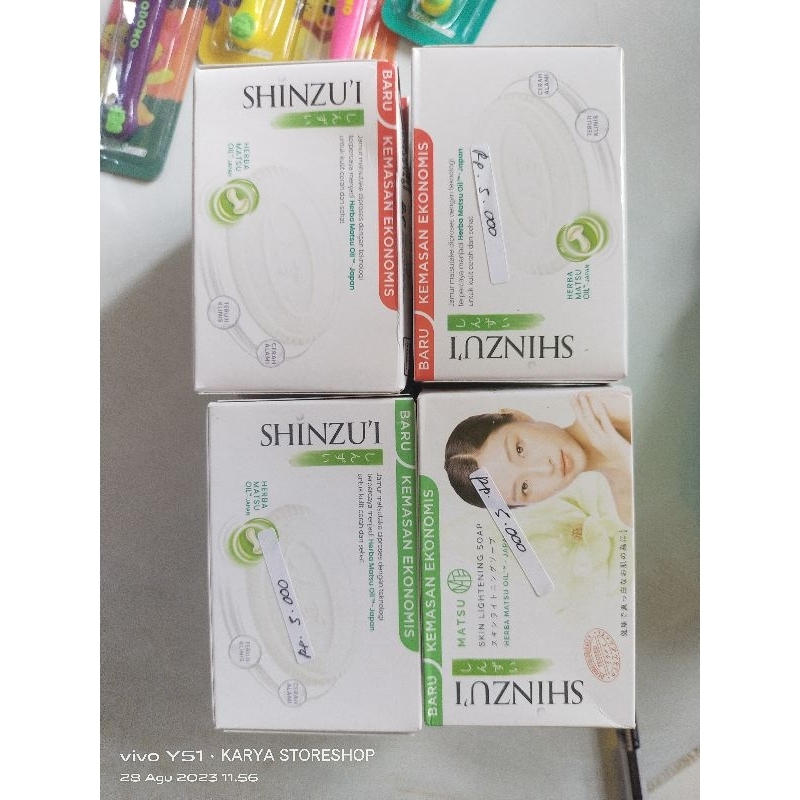 SABUN BATANG SHINZU KEMASAN EKONOMIS