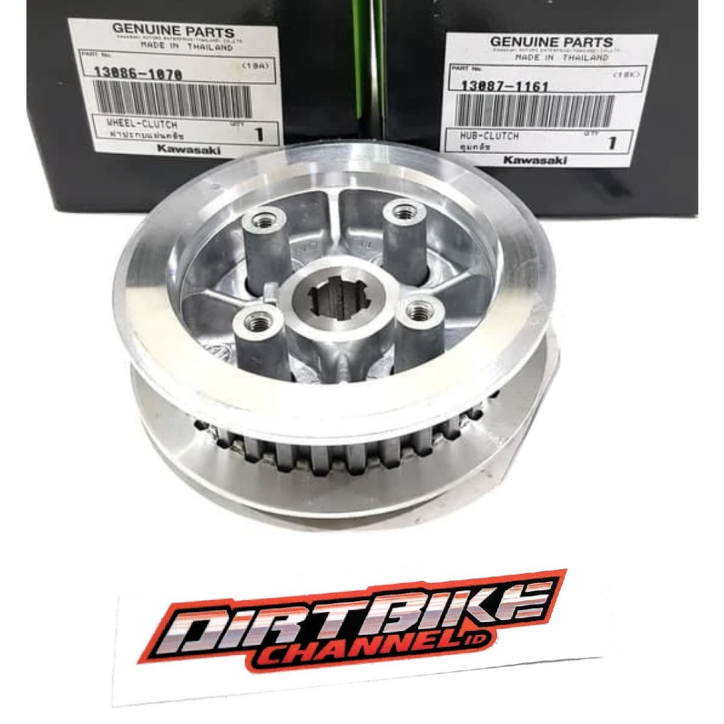 Rumah Kopling Kaki 4 & Lawan Kaki 4 KLX 150 DTRACKER 150 ORIGINAL KAWASAKI