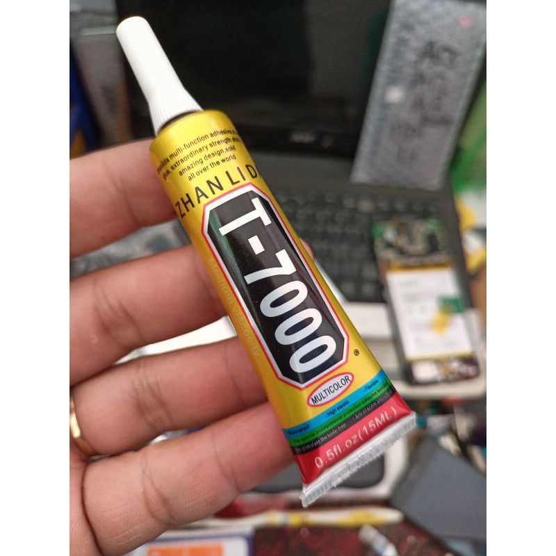 Lem lcd t7000 black/ Lem layar hp/ Lem khusu lcd/Lem lcd black/ Lem lcd 15ml/ Lem layar hp