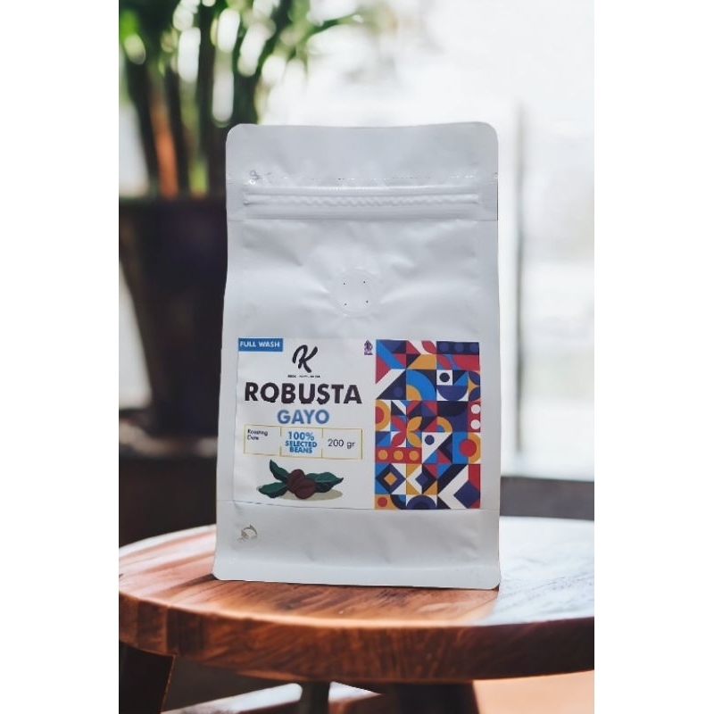 

KOPI ROBUSTA ACEH GAYO FULLWASH 200 GR