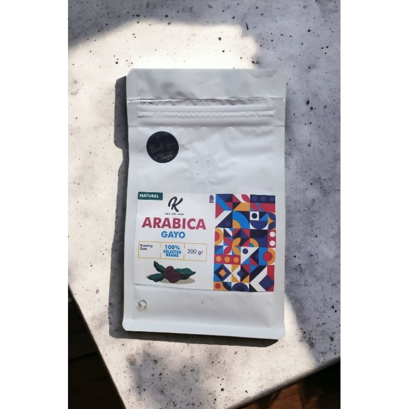 

KOPI ARABIKA GAYO Natural 200 GR