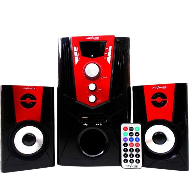 Speaker Advance Aktif M680 BT Bluetooth Subwoofer System Speaker ekstra Bass Extra Sound