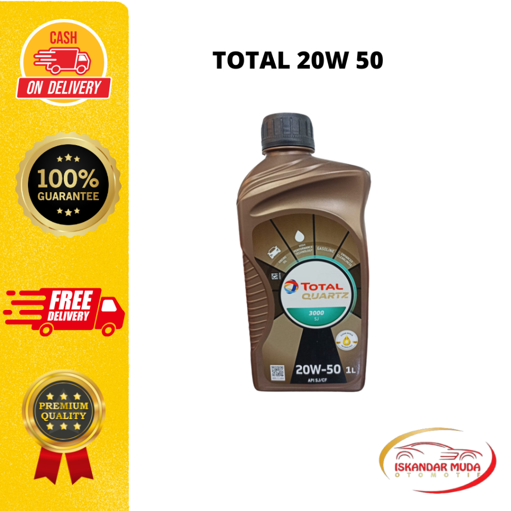 OLI MOBIL TOTAL QUART 3000 20W 50