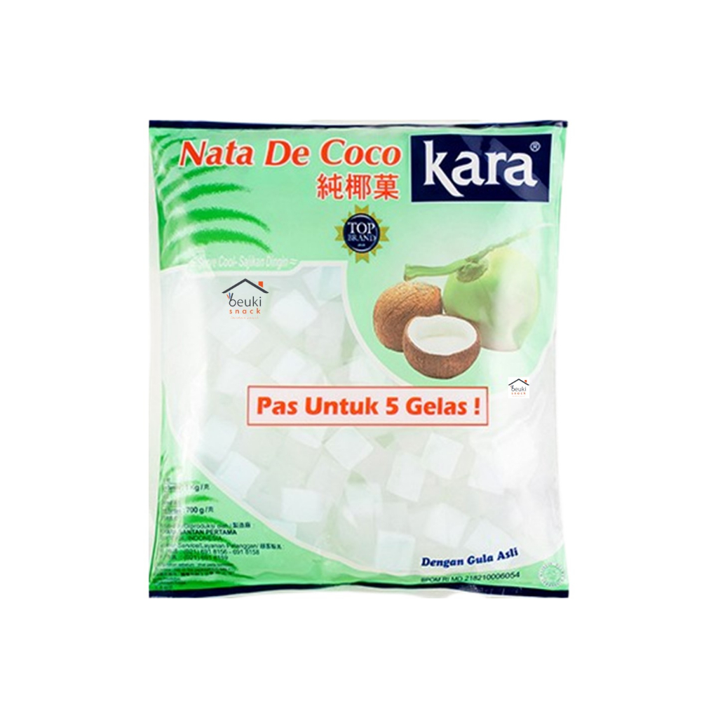 

Kara Nata de Coco Potongan Kotak Kemasan Pouch 1kg