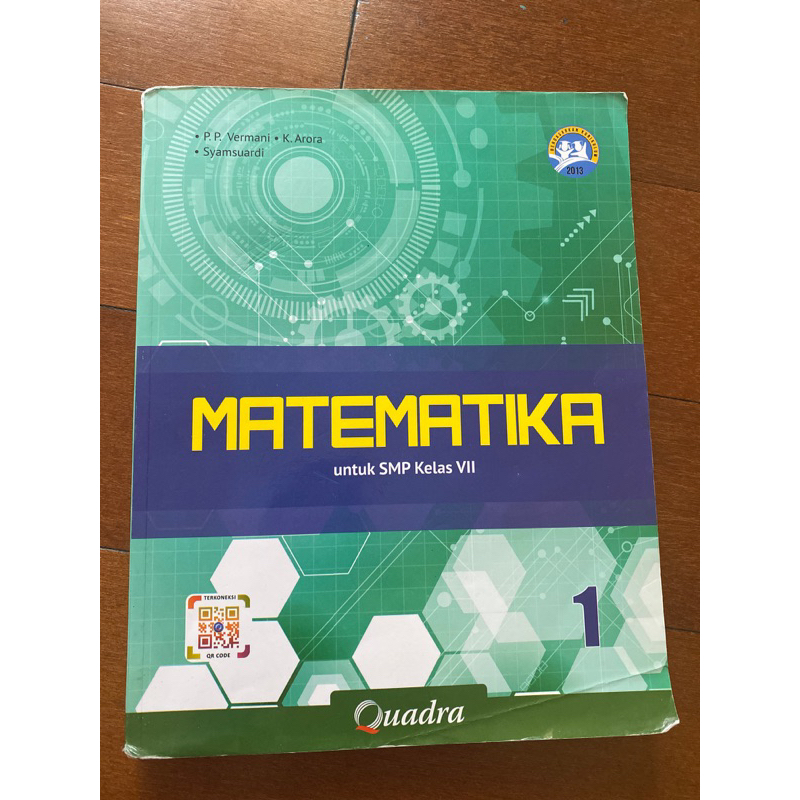 Buku Matematika SMP Kelas VII Quadra