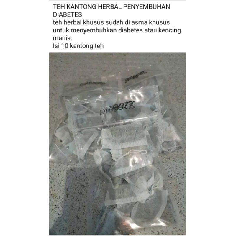 

HERBAL TEH KANTONG KHUSUS DIABETES
