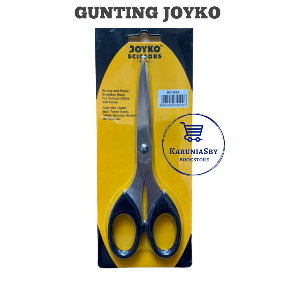 

JOYKO Gunting Sedang Stainless Steel ORI SC 838