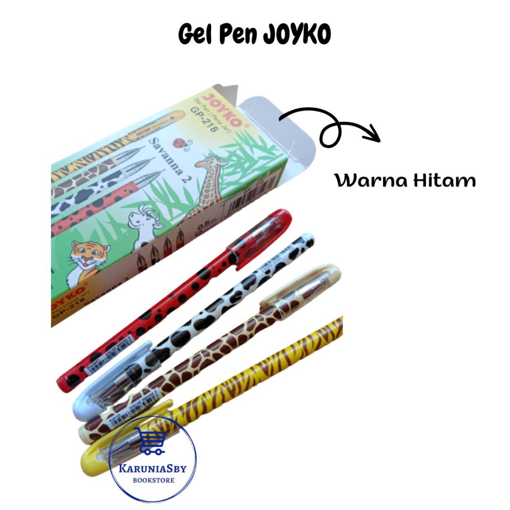 

Pulpen JOYKO Gel Savanna 2 GP-218 0.5mm / Pcs