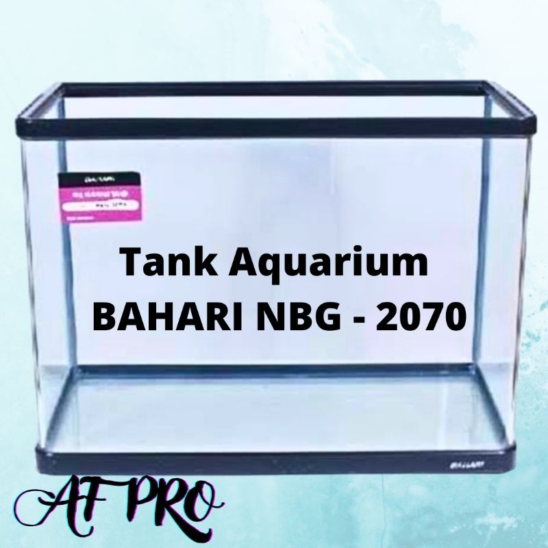 Tank Aquarium Aquascape BAHARI NBG 2070 + PACKING KAYU