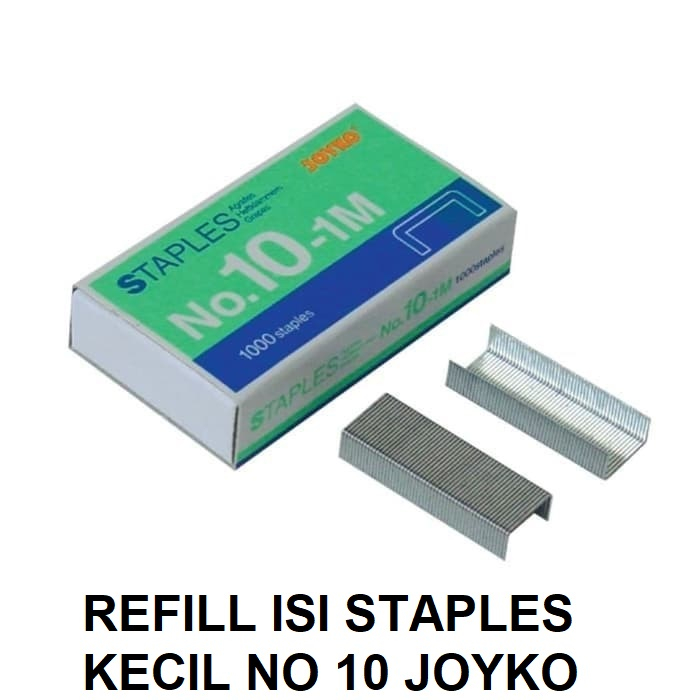 

REFILL ISI STAPLES KECIL No 10 JOYKO STEPLER HEKTER NO 10-1M