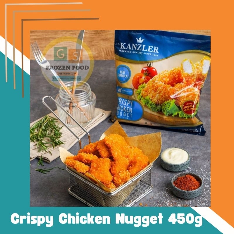 

Kanzler nugget crispy 450gr
