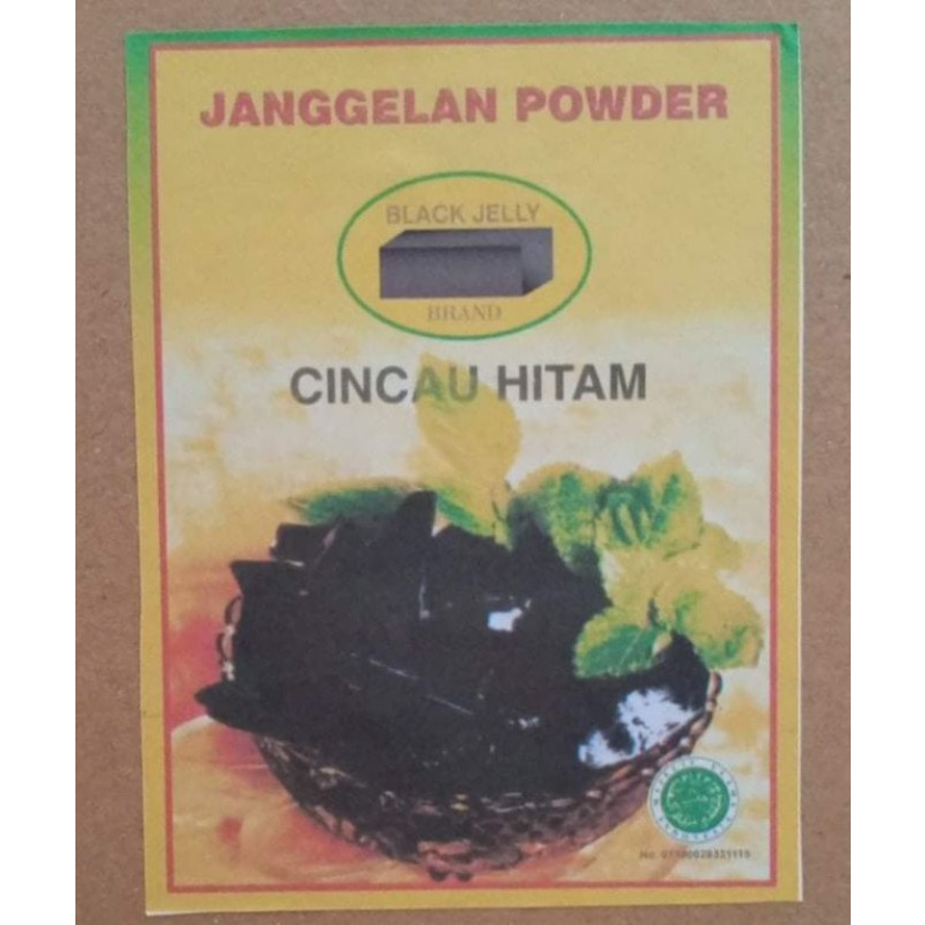 

Cincau Hitam Grass Jelly Janggelan Powder 1KG