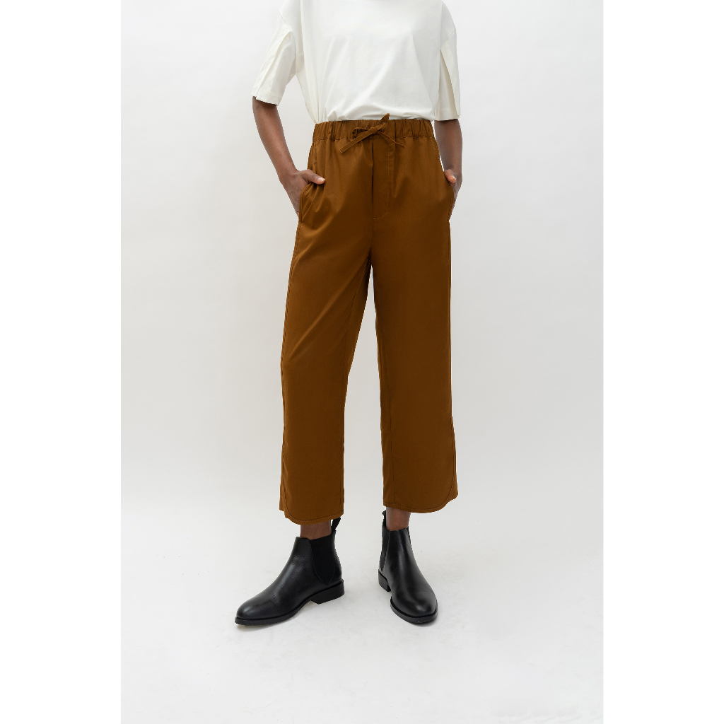 MASSHIRO&amp;Co. - OUKA PANTS - Golden Brown