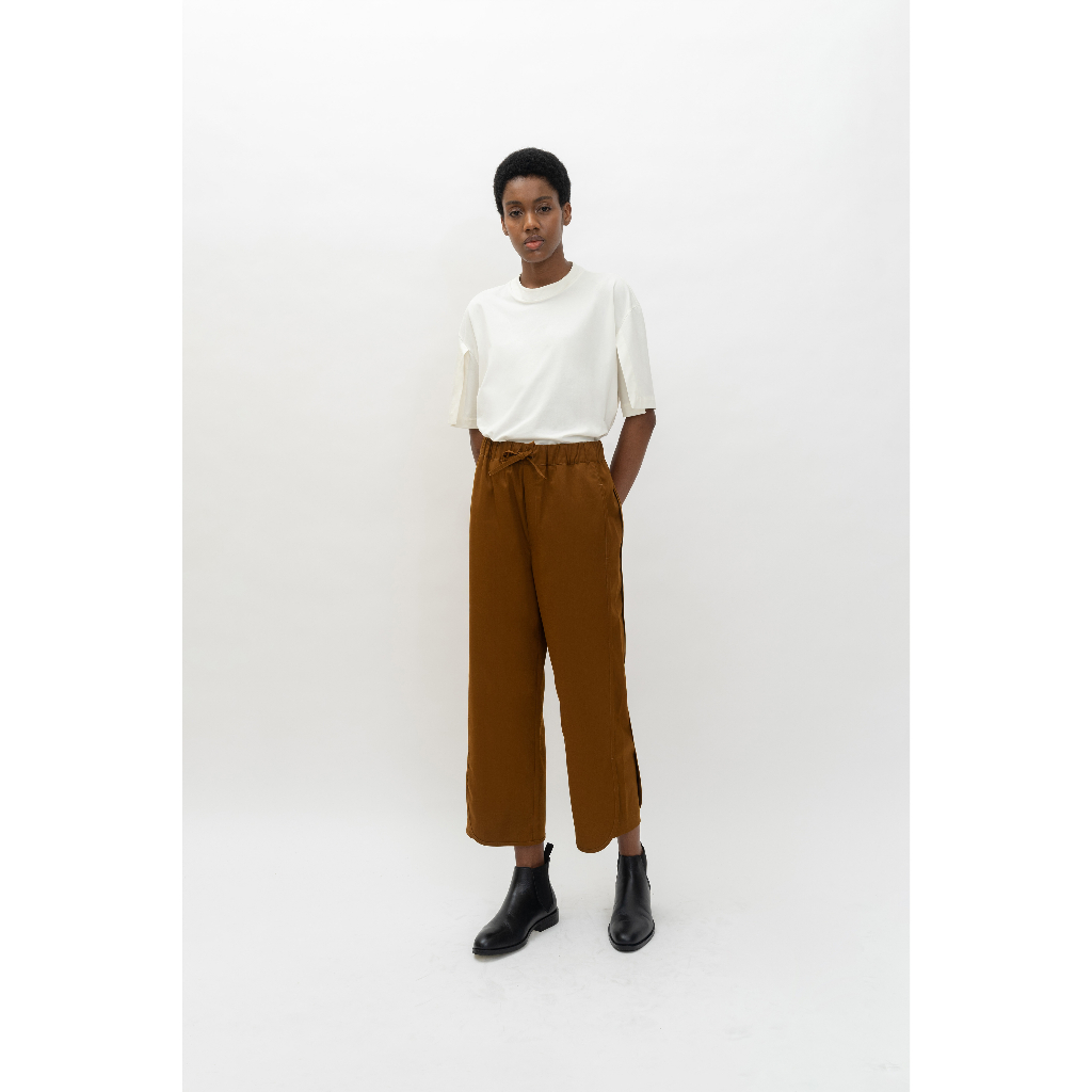 MASSHIRO&amp;Co. - OUKA PANTS - Golden Brown