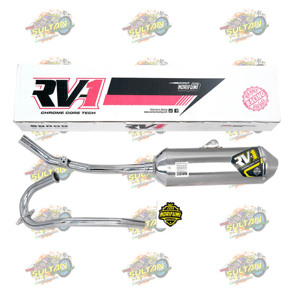 KNALPOT GRIDZ RV1 RV 1 RV-1 NORIFUMI ORIGINAL KLX 150 BF D TRACKER CRF 150 L WR 155