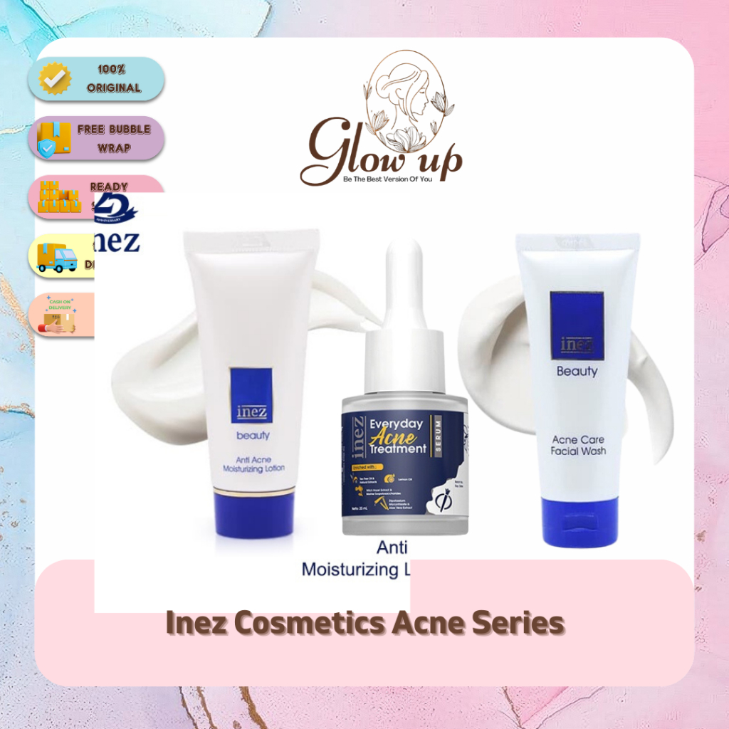 Inez Cosmetics Everyday Acne Treatment Serum|Inez Cosmetics Acne Care Facial Wash|Inez Cosmetics Ant