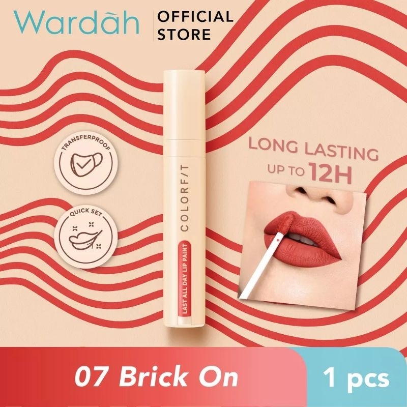 Wardah Colorfit Last All Day Lip Paint