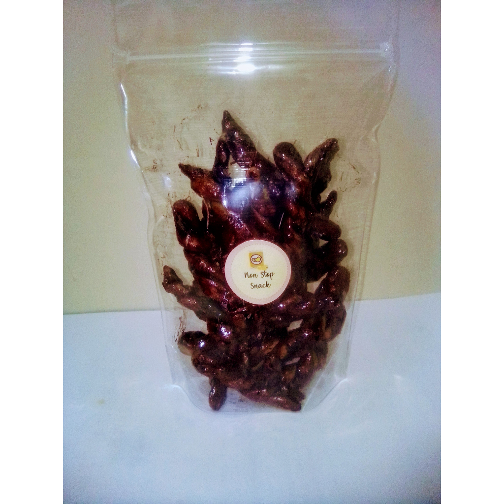 

Kue Untir untir cokelat lumer