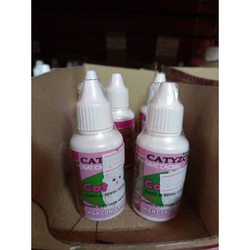 Obat cacing kucing . anak dan dewasa catyzole