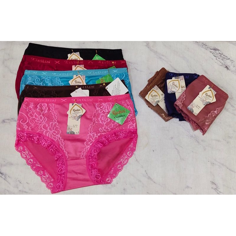 Xinshini 8901 Size L XL XXL (12 pcs) celana dalam cewek grosir