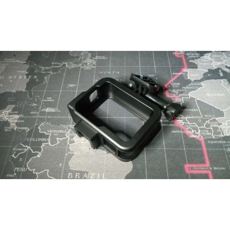 Frame Aluminium Media Mod Go Pro 8 Display Light Mic Dual Cold Shoe GoPro 2nd Second Bekas