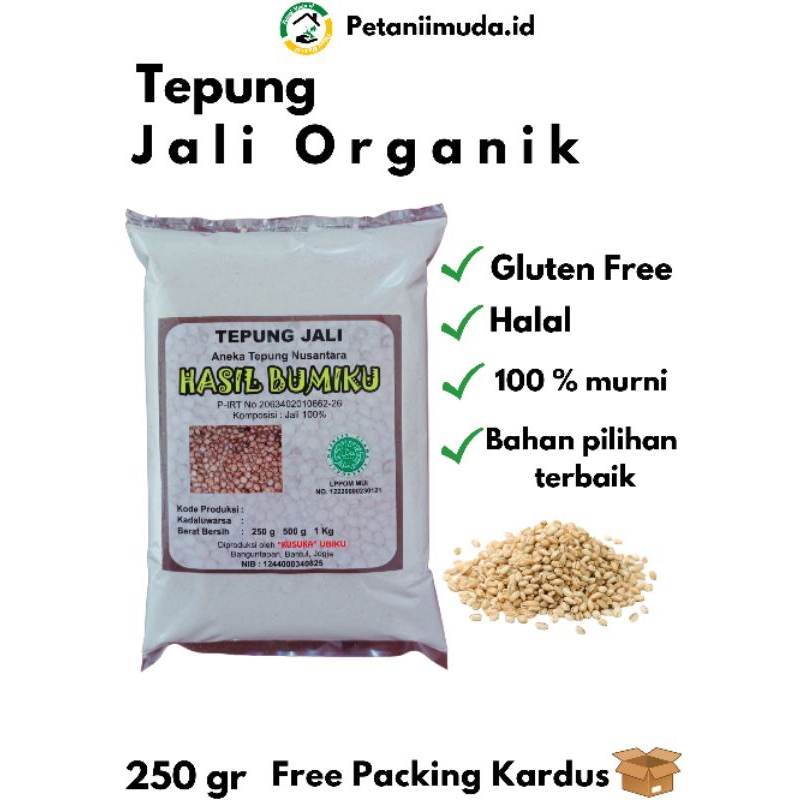 

Tepung Jali Organik kemasan 250 GRAM/Tepung Jelai Organik kemasan 250 GRAM