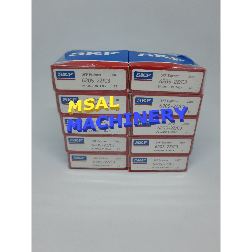 BEARING 6205 ZZ / 6205ZZ / 6205 2Z SKF C3
