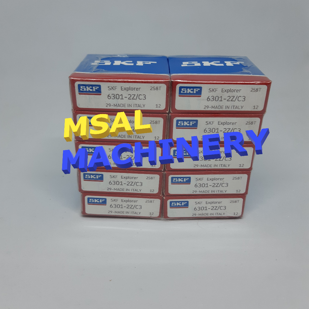 BEARING 6301 ZZ / 6301ZZ / 6301 2Z SKF C3