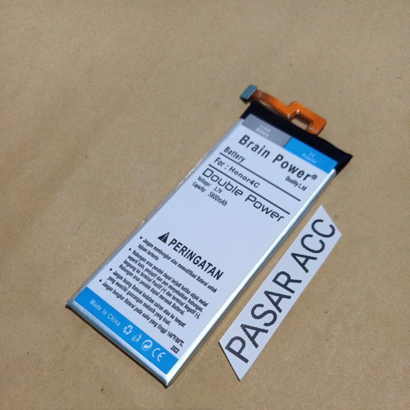 Baterai Batre Huawei Honor 4C CHMU01 HB444199EBC+  CHM-U01 Double Power