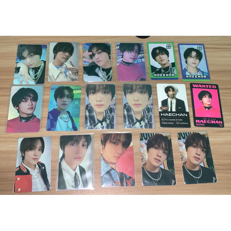 PHOTOCARD HAECHAN NCT DREAM OFFICIAL GLITCH MODE BEAT BOX