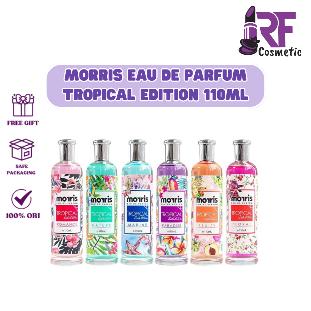 Morris Tropical EDP 110 ML Parfum Cewek - RF KOSMETIK KENDARI
