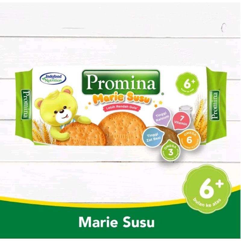 Promina Marie Susu 150gr - Biskuit Bayi 6+