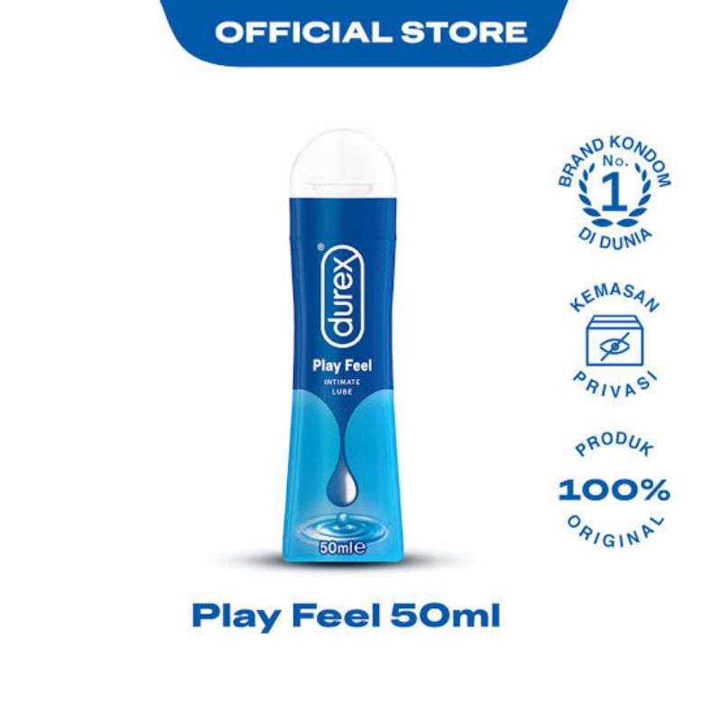 Durex Play 50 ml Top Gel/ Membantu mengurangi rasa sakit atau iritasi pada daerah kewanitaan akibat 